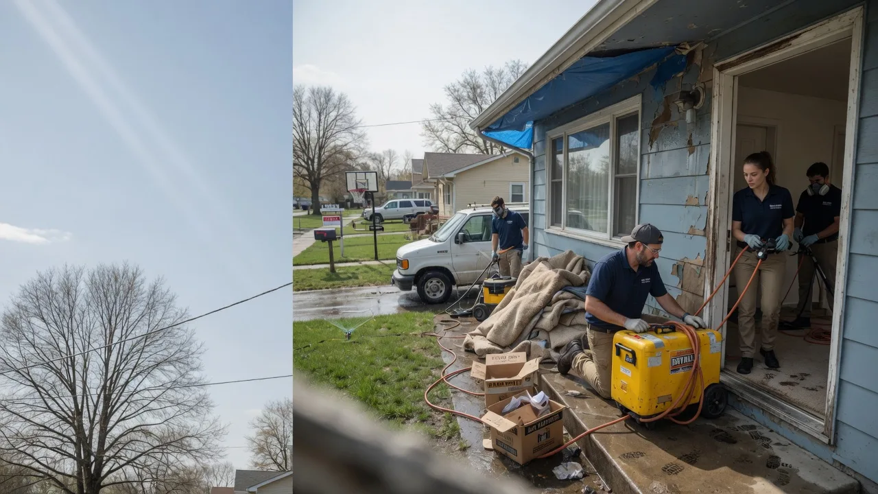 Basement Flood Cleanup in Proctorville, OH near me